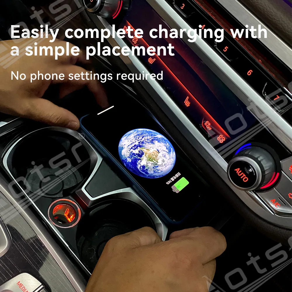 Wireless Charger For BMW 7 Series (G11/G12) Old Model Mobile Phone USB Charging Pad Accessories For iPhone Xiaomi Samsung ETC.