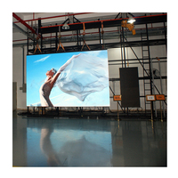 6pcs Outdoor P6 576x576  Full Color LED  Rental Display-Cabinet LED panel with 1 video processor