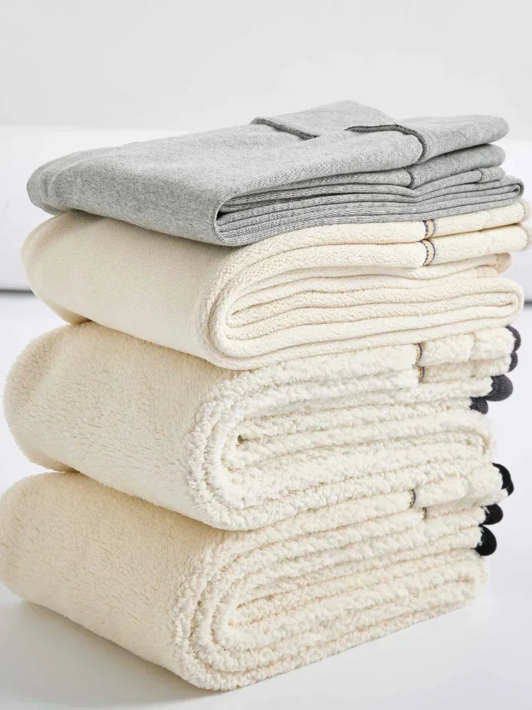 Damen-Leggings mit Fleece, dick, warm, Samt, Baumwolle, Strumpfhosen, Damen-Leggings, Winter, dünn, grau, Thermo-Leggings für Damen