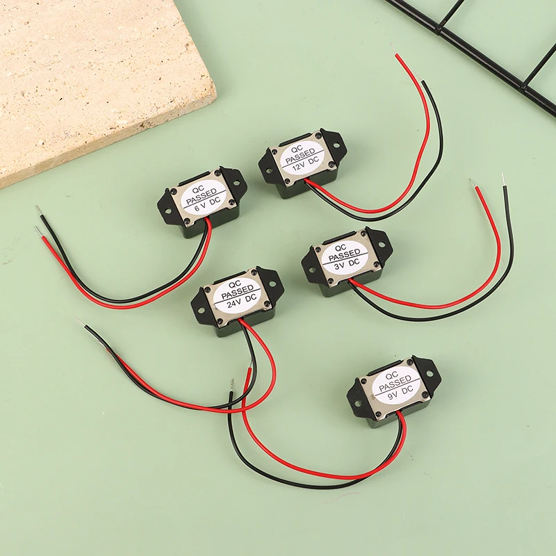 *Mini Electronic Alarm Buzzer 2315 Active Mechanical 3V 6V 9V 12V 85dB - Compact Size For Security And Alarm Systems