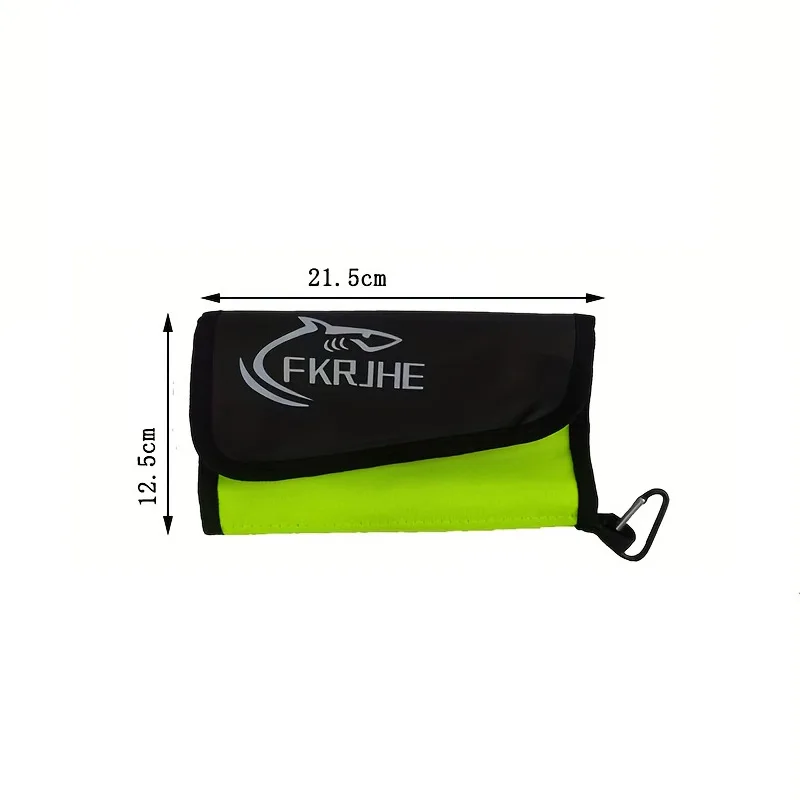 Luya Fake Bait Bag Soft Bait Bag PVC-Innentasche mit Trennwand, wasserdichte Aufbewahrungstasche, Aufbewahrungstasche für Angelzubehör, Sortierungszubehör – Detail 2