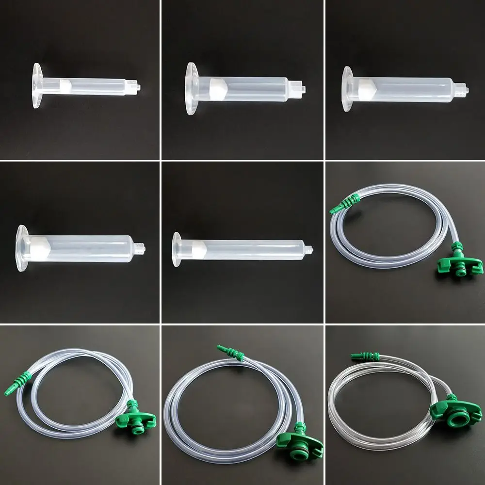 Liquid Dispenser 3cc 5cc 10cc 30cc 55CC Syringe Barrel Needle Helix Luer Lock Tips Adapter Glue Dispensing Nozzle