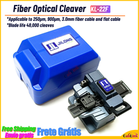 JILONG KL-22F High Precision Hand Held  Cleaver Optical Fiber Cable Cutting Knife Tools 16 Face Blade
