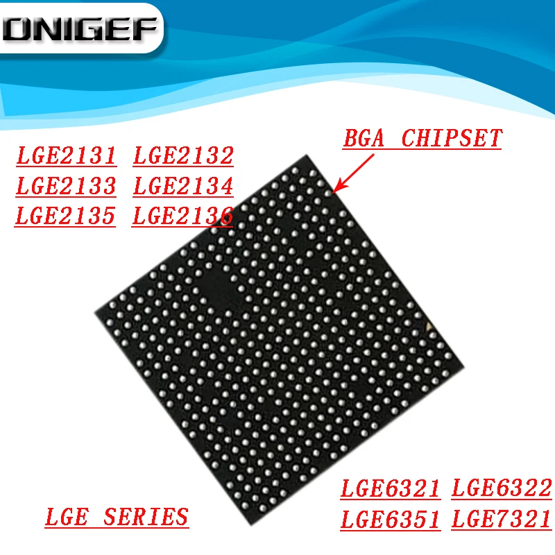 DNIGEF 100% New LGE2132 LGE2134 LGE2136 BGA Chipset