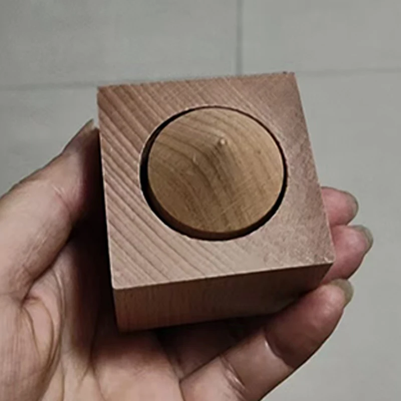 Unmöglichke Holzklötze zum Mitnehmen des Zylinders, Nahaufnahme, Zaubertricks für Kinder, Erwachsene, Teenager, Denksportaufgaben, Entwirrungsspiele