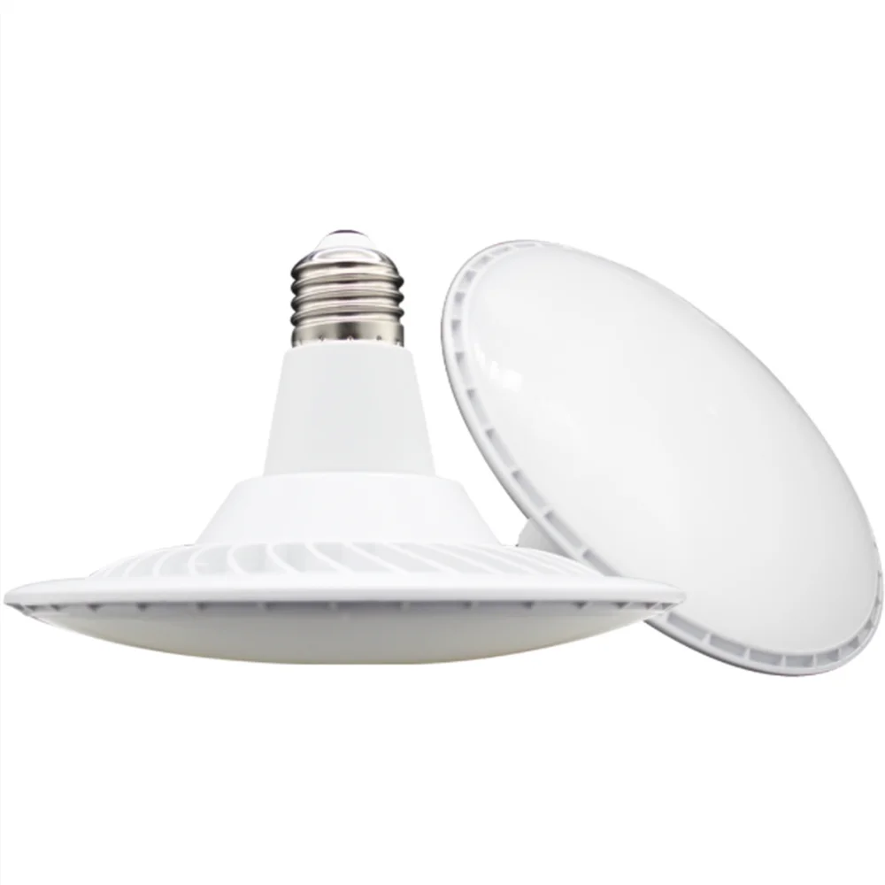 

UFO Shape Design Ultra-thin High Brightness Bulb AC86-265V Smart Wide Voltage SMD Lamp Beads 6500K Household Feature E27 Bulb