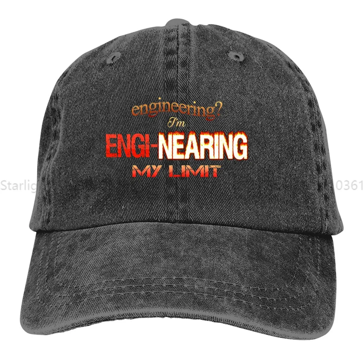 

Cowboy Hats I'm Engi-Nearing My Limit Engineer Pun Women's Hat Sun Visor Baseball Caps Engineer Peaked Trucker Dad Hat