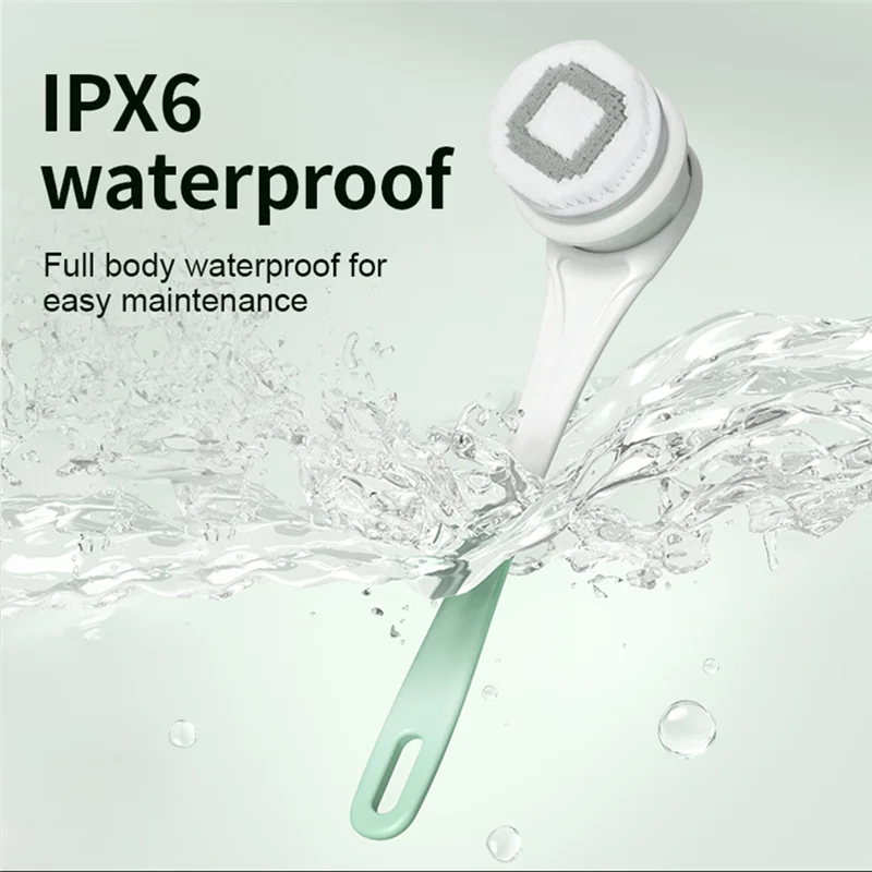 

ABVG-Electric Bath Brush Lazy Back Scrub Bath Scrubbing Brush Automatic Back Scrub Bath Brush With Long Handle