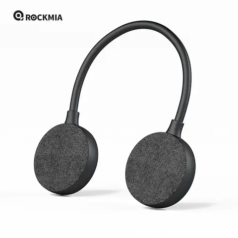Rockmia-Wireless Bluetooth 5.0 Neck Speaker, Wearable, Cartão TF, Leitor de música, apto para casa, ao ar livre, caminhar, equitação, ciclismo, EBS-906