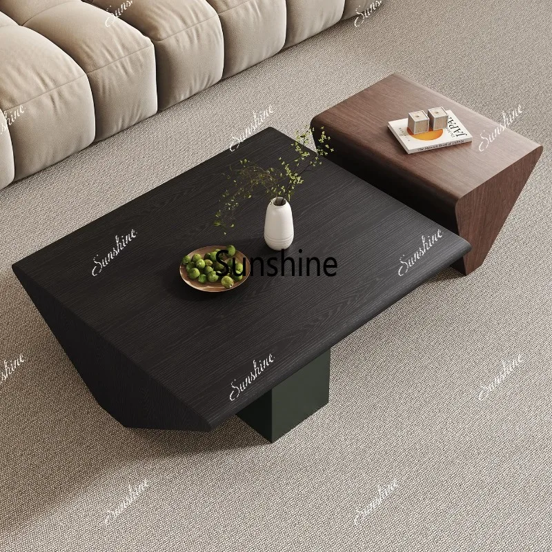 

Wabi Sabi Modern Coffee Tables Simple Rustic Retro Coffee Tables Trendy Premium Table Basse Salon Furniture Home