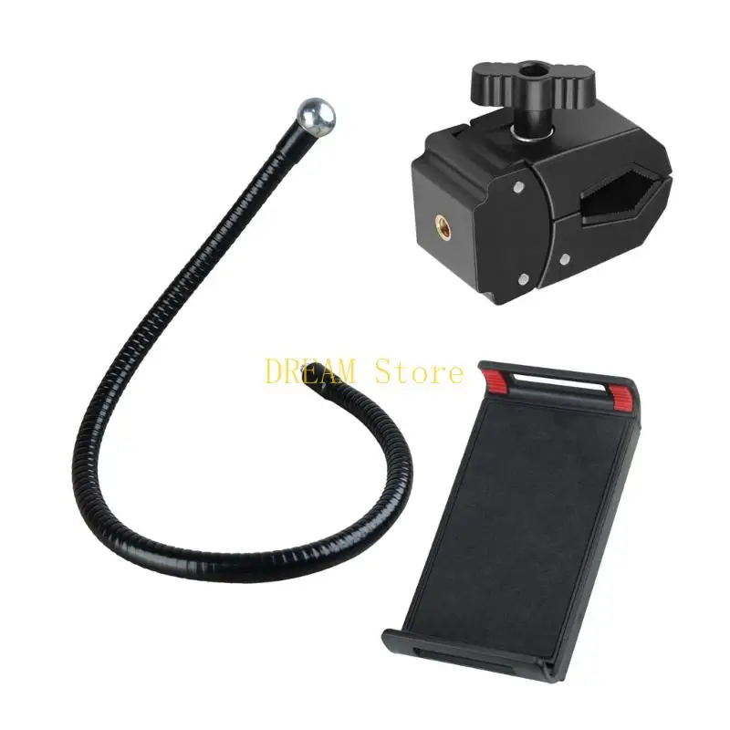 Metal Tube Tablets Mount Featuring 35mm Thickness Grip 13 47mm Pipe Compatibility For Stable Positioning best sale