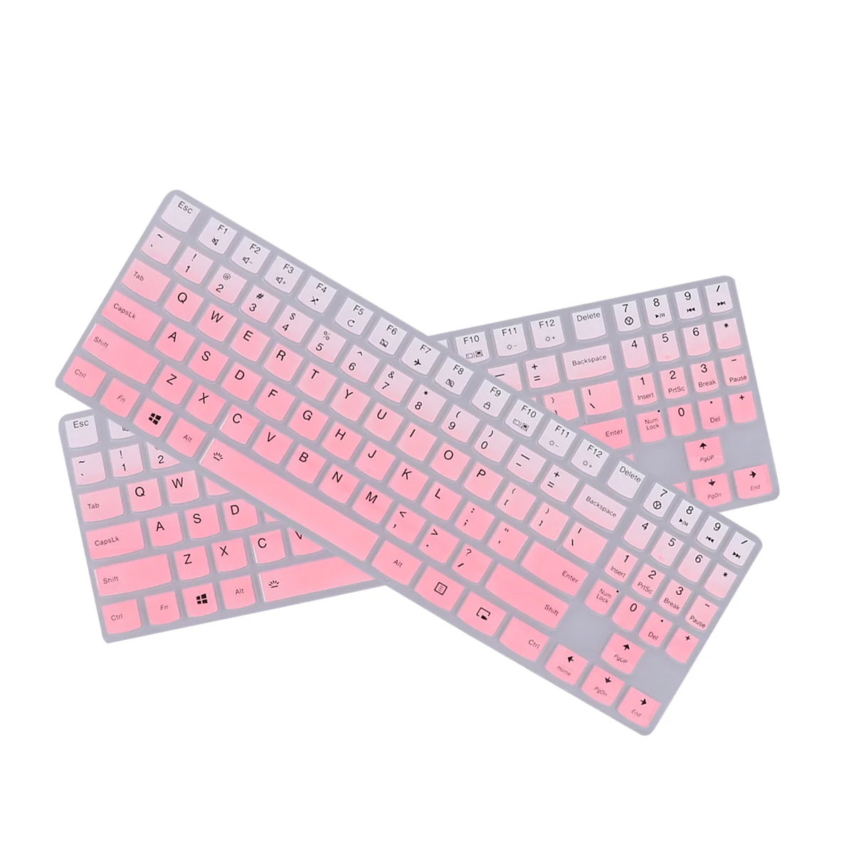 

2Pcs Keyboard Protective Film Silicone Cover Thin Breathable Laptop Keyboard Protector Compatible for 15.6 Inch R720 Gradient