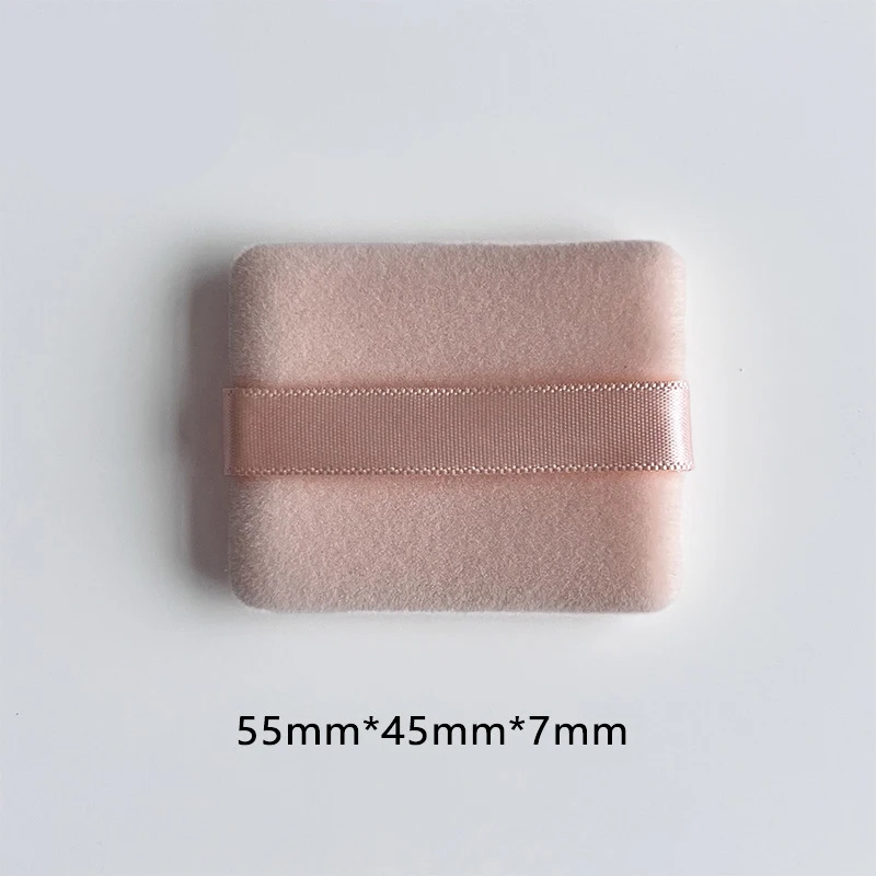 Double Sided Flocking Make Up Powder Puff Rectangle Foundation Make Up Soft Ultra-thin Powder Puff Mini Face Sponge Beauty Tool