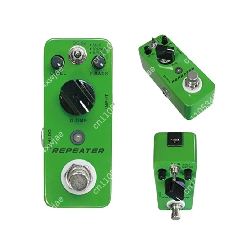 Mini Guitar Effects Pedal Delay Reverb Multi-Mode Processor Portable Practice Tool