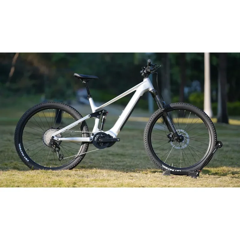 150km Long Range EMTB 48V Electric Mountain Bike 27.5 29 Inc h Bafang Mid-Drive Central Motor Full Suspension Electric EMTB