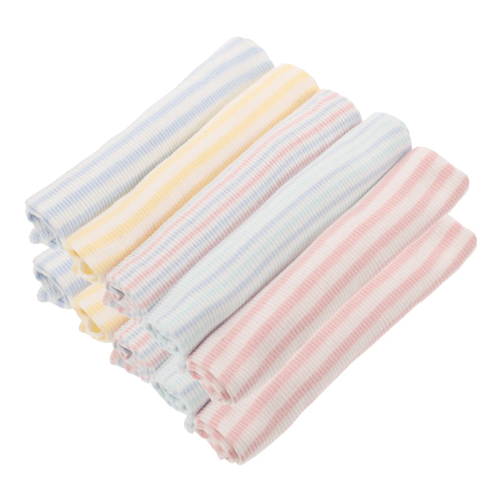 

10Pcs Gentle Cotton Belly Band for Babies Elastic Newborn Navel Belt Comfortable Tummy Support Infant Belly Protector Wrap