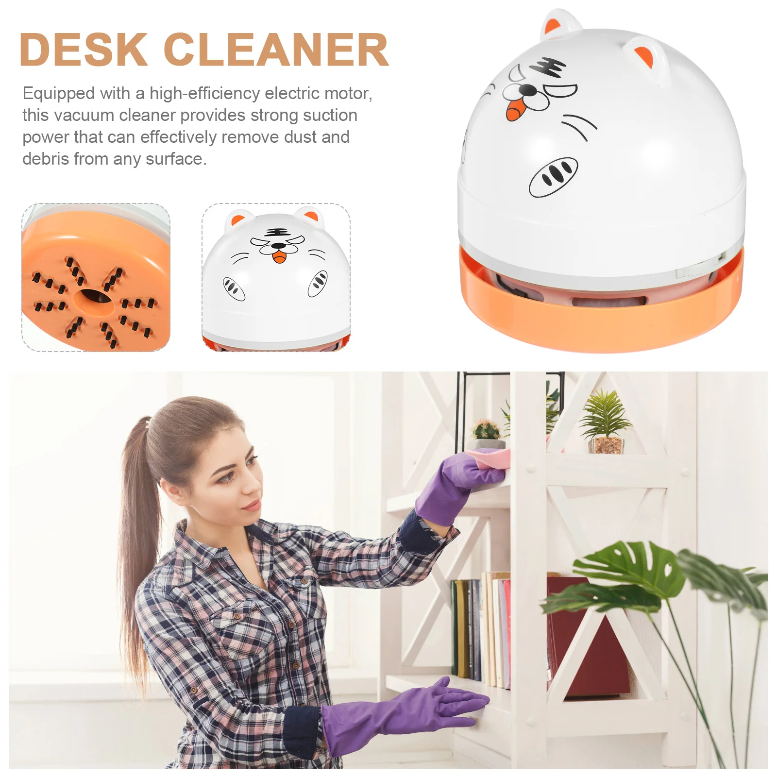 

Mini H held Vacuum Cleaner Portable Desktop Table Multi Function Electric Powerful Suction