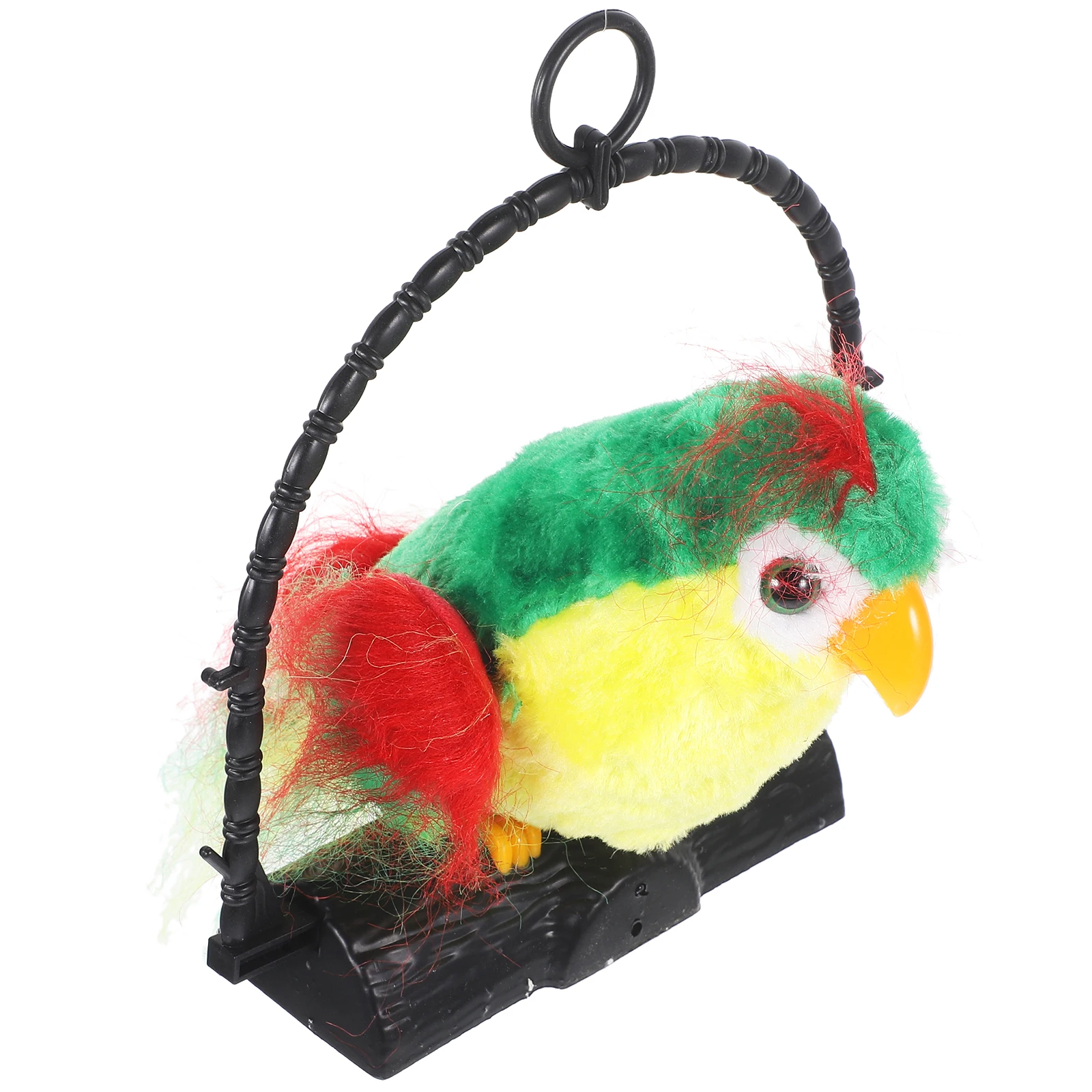 

1pc Talking Parrot Repeats What You Say Recording Toy Kids Educational Bird Electronics Child Birthday Gift Soft Toy