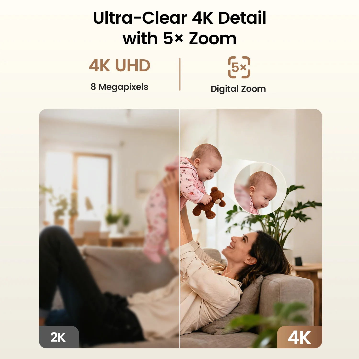 ZOSI C518 Indoor Pan/Tilt Smar - Smart Home Battery Camera Ezviz recension och pris