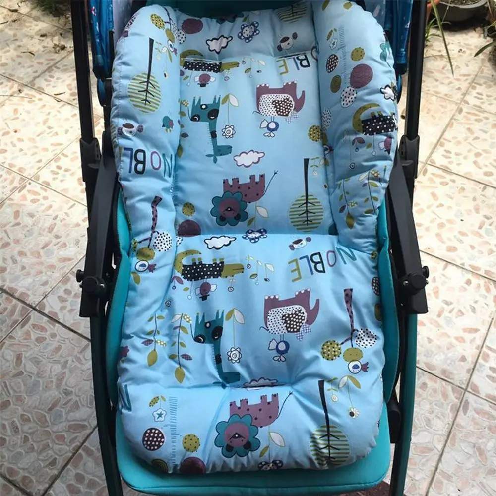 

Thick Star Print Cotton Chair Pad Liner Mat Cart Mat High Chair Stroller Cushion Stroller Accessories Stroller Mat Cotton Mat