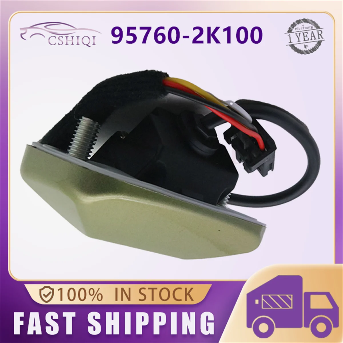 95760-2K100 For Kia Soul 1.6L 2.0L L4 2010 2011 2012 2013 Rear View Backup Camera 957602K100 95760-2K100-I7 957602K100I7 6-18V - view 6