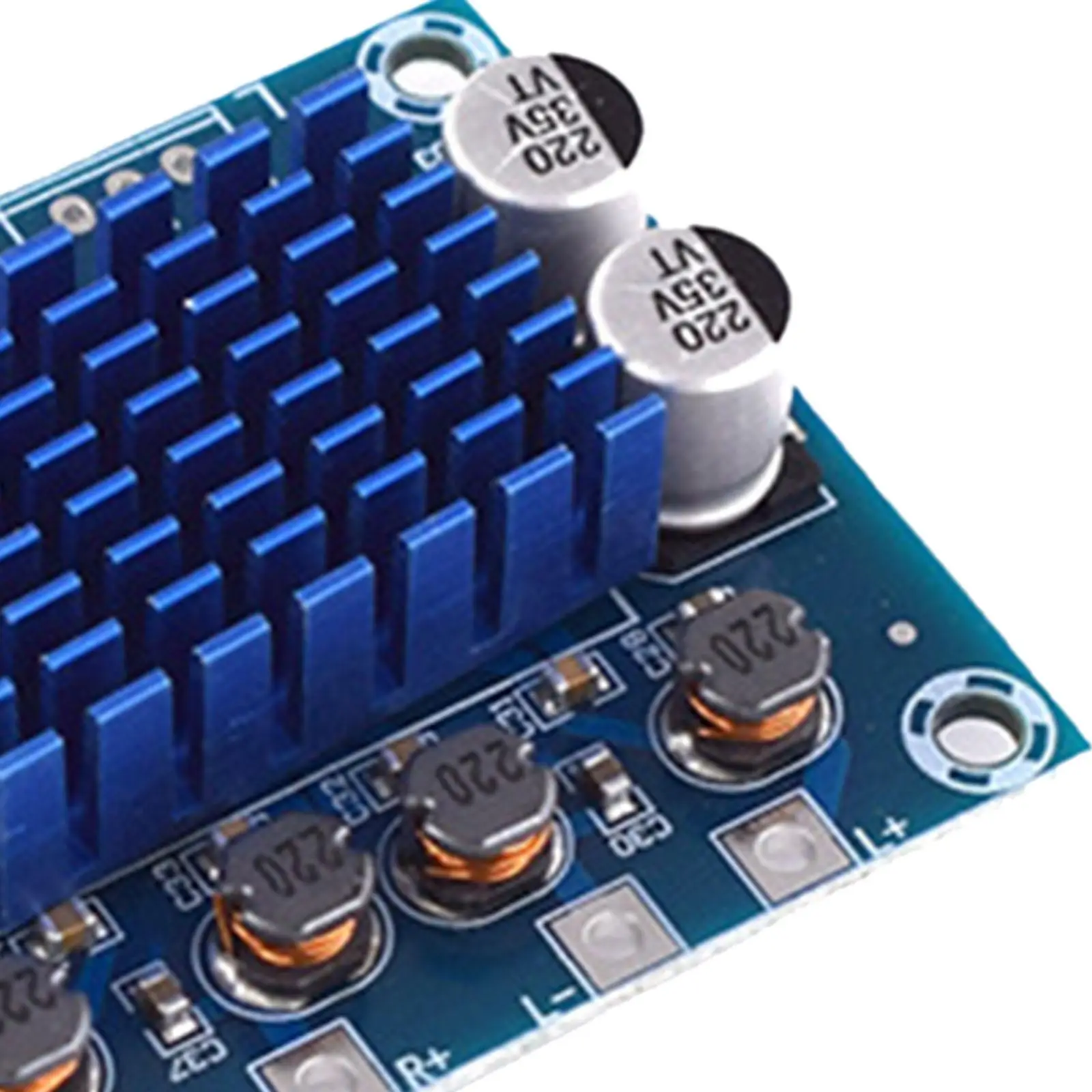 Picture 6: Digital Audio Amplifier Board 30W+30W Mini Stereo Amp Module DC8V-26V Amplifier Module for DIY Speakers Car Sound System Radios