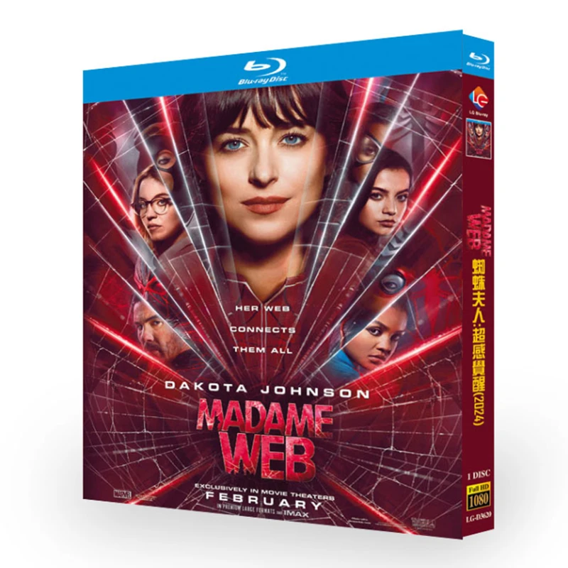 

Мадам Веб ‎ (2024) Диск Blu-ray