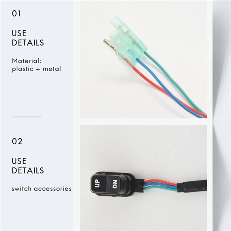 

Выключатель наклона триммера с дистанционным управлением подвесного двигателя 87-18286A43 87-16991A1, 87-18286A26, детали, аксессуары, 1 шт.