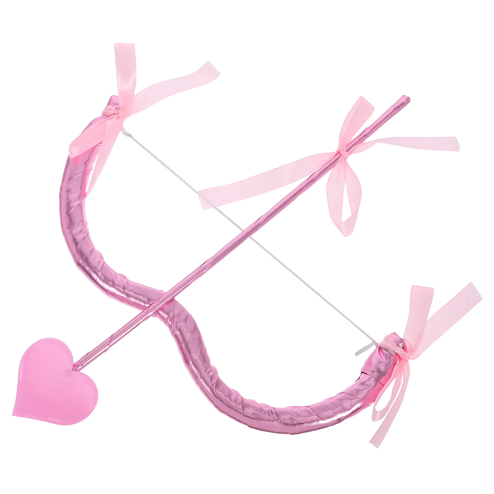 

1Set Cupid Bow and Arrow Valentine's Day Costume Accessory Cosplay Party Photo Booth Props Unique Design Realistic Arrow