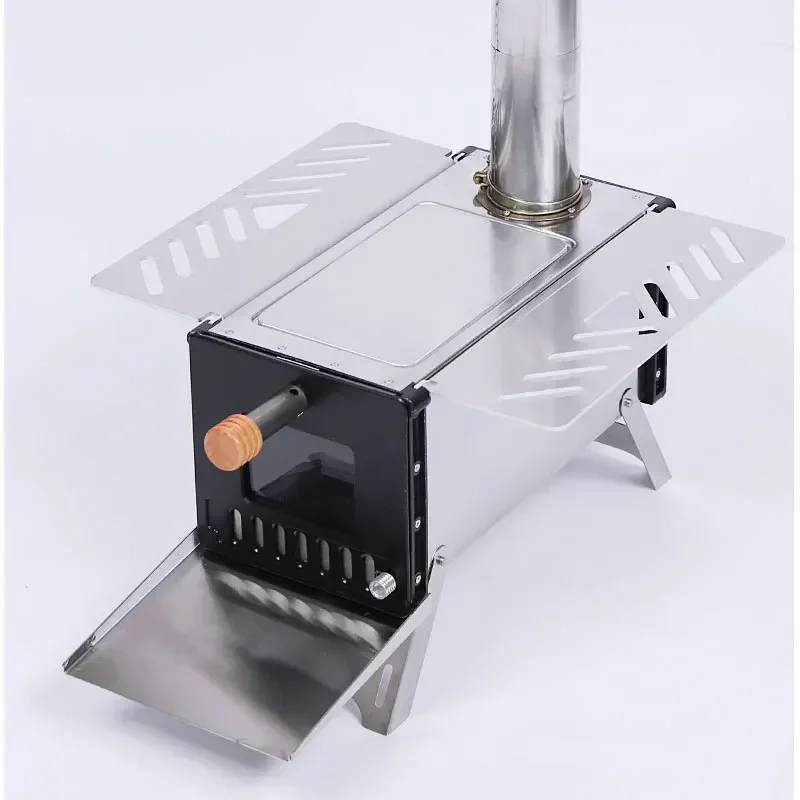 OEM Portable  Outdoor equipment heater custom Stainless steel meta lwinter sauna tent stove