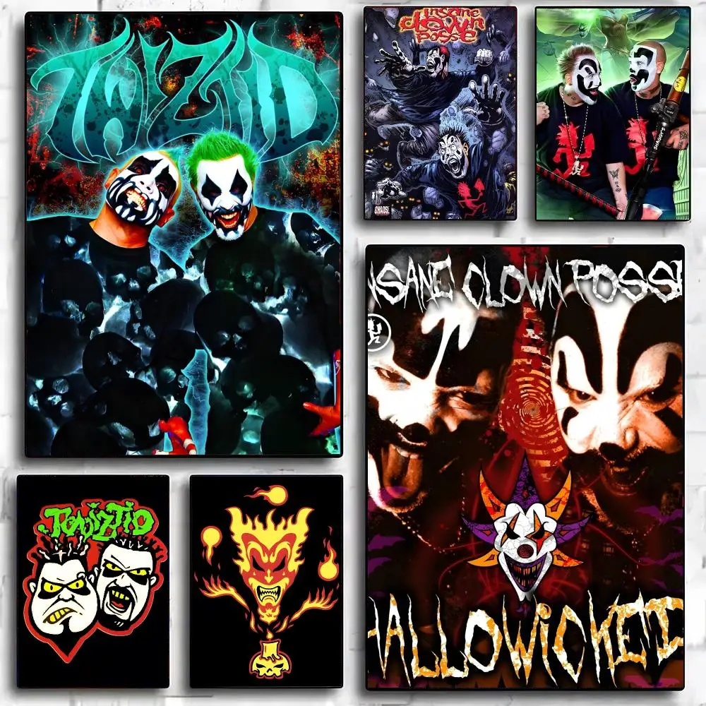 ICP I-Insane C-Clown Posse Poster Painting And Print Wall Art Picture For Home Room Decor Gifts