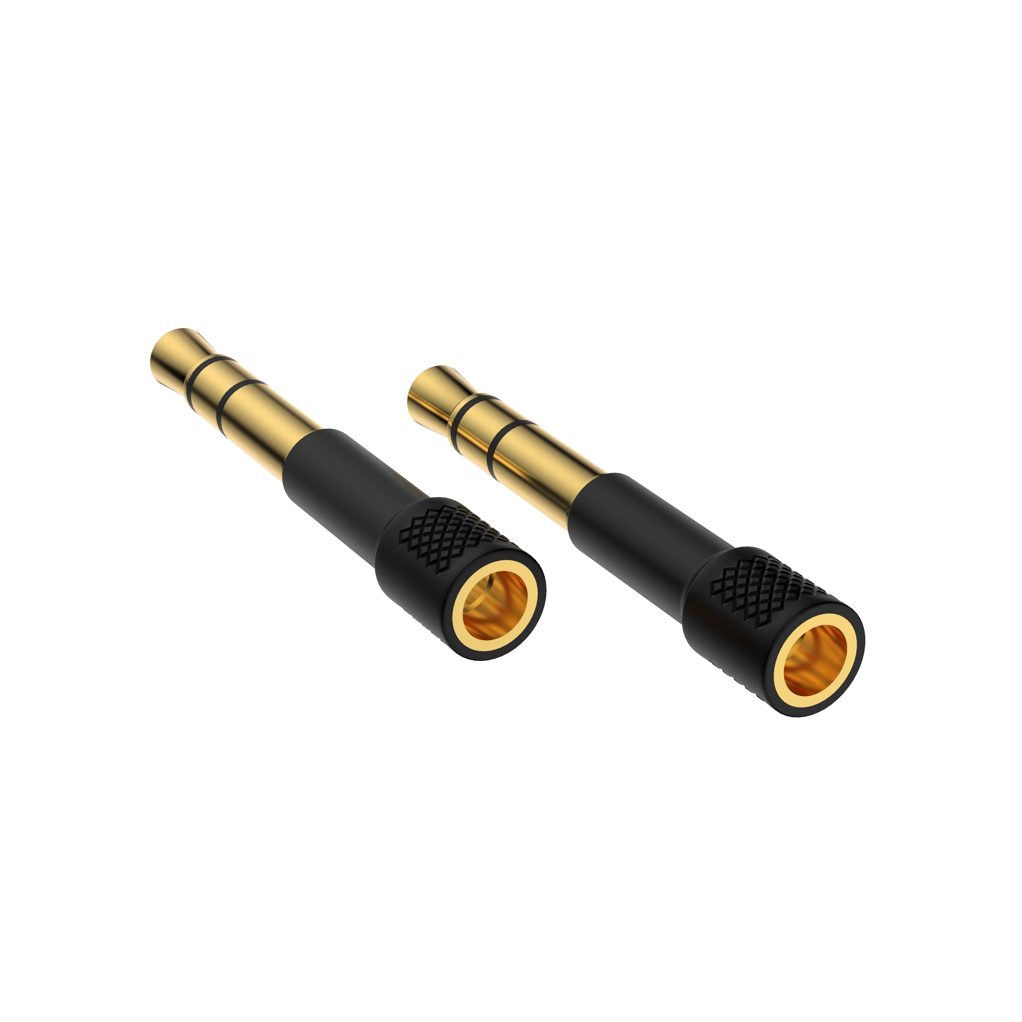 Pair 3.5mm to MMCX / 0.78mm 2Pin Headphone Adapter Pins, Conversion Connector for M1 M2 ZX-1 WTD-3 Earphones