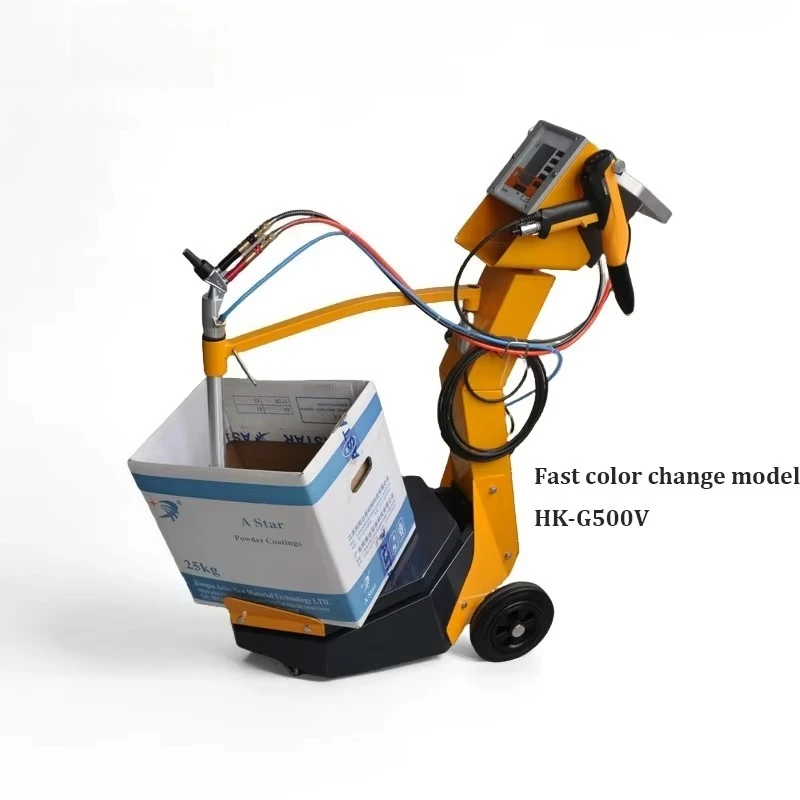 HK-G500V Car Parts Electrostatic Painting Machine Fast Color Change Powder Coating Equipment