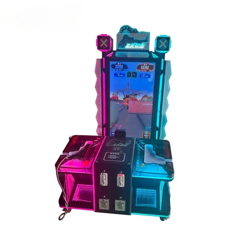 Entertainment Simulator Shooting Arcade Coin-operated Machine Shooting Range 2 Player Video Shooting Simulator