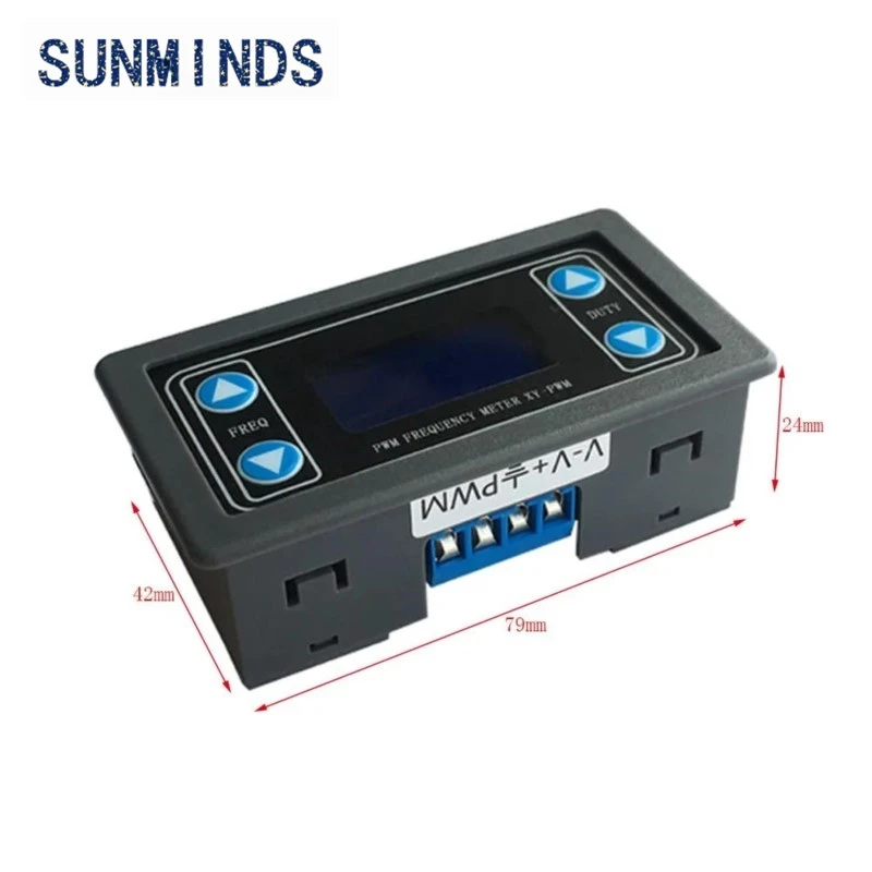 1pcs 1Hz-150Khz Signal Generator Module Adjustable PWM Pulse Frequency Function Generator Duty Cycle TTL LCD Display 5V XY-LPWM