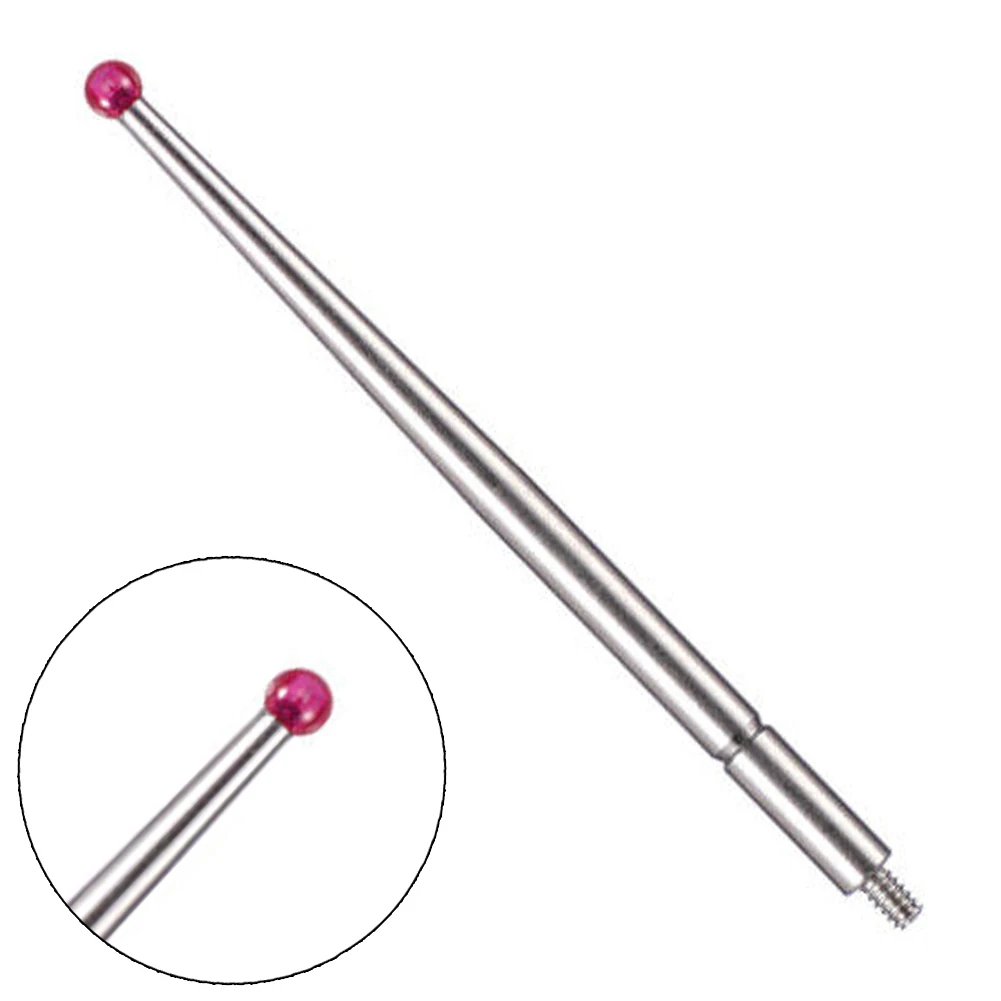 Contact Points Probe For Dial Test Indicator 2mm Ru By Ball Tip M1.6 513-415-10 513-215N 513-215F 513-215FE 513-415 513-115