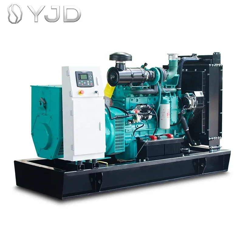 With Cu-mmins Engine 6BTA5.9-G2  Open Type 50hz 100KW diesel Generator 125KVA diesel Genset Hot Sale in Laos
