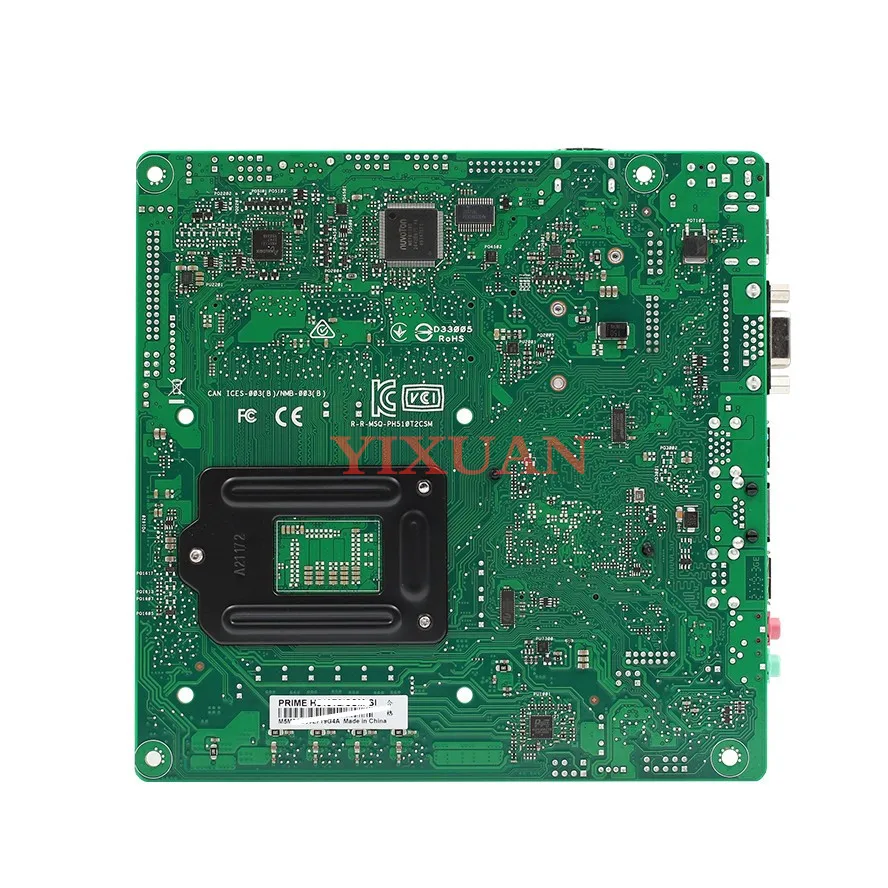 Imagem -02 - Placa-mãe Asus Mini Itx Prime H510t2 Csm R1.02 Ultra-fina Controlo Industrial Anfitrião Pequeno Suporta 10ª e 11ª Geração Thinitx