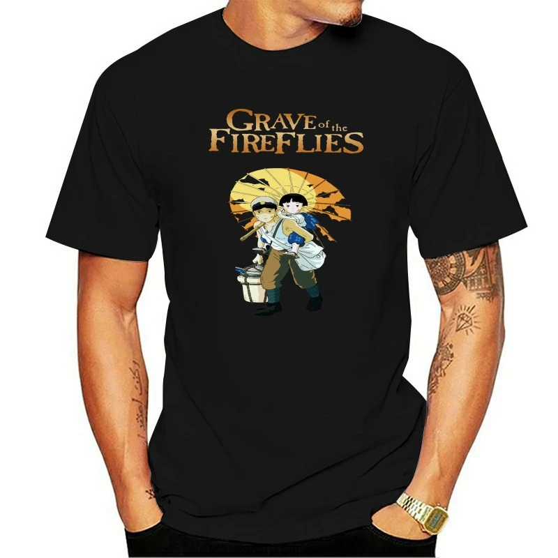 

Anime Grave Of The Fireflies Isao Takahata 1988 T Shirt (White) All Sizes S-3Xl Cotton Customize Tee Shirt