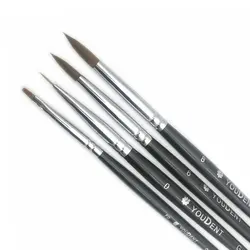 4 stücke Dental Porzellan Pinsel Stift Dental Techniker Werkzeuge Dental Labor Liefert Zahnarzt Werkzeuge Dental Pinsel Stift Keramik Pinsel Stift