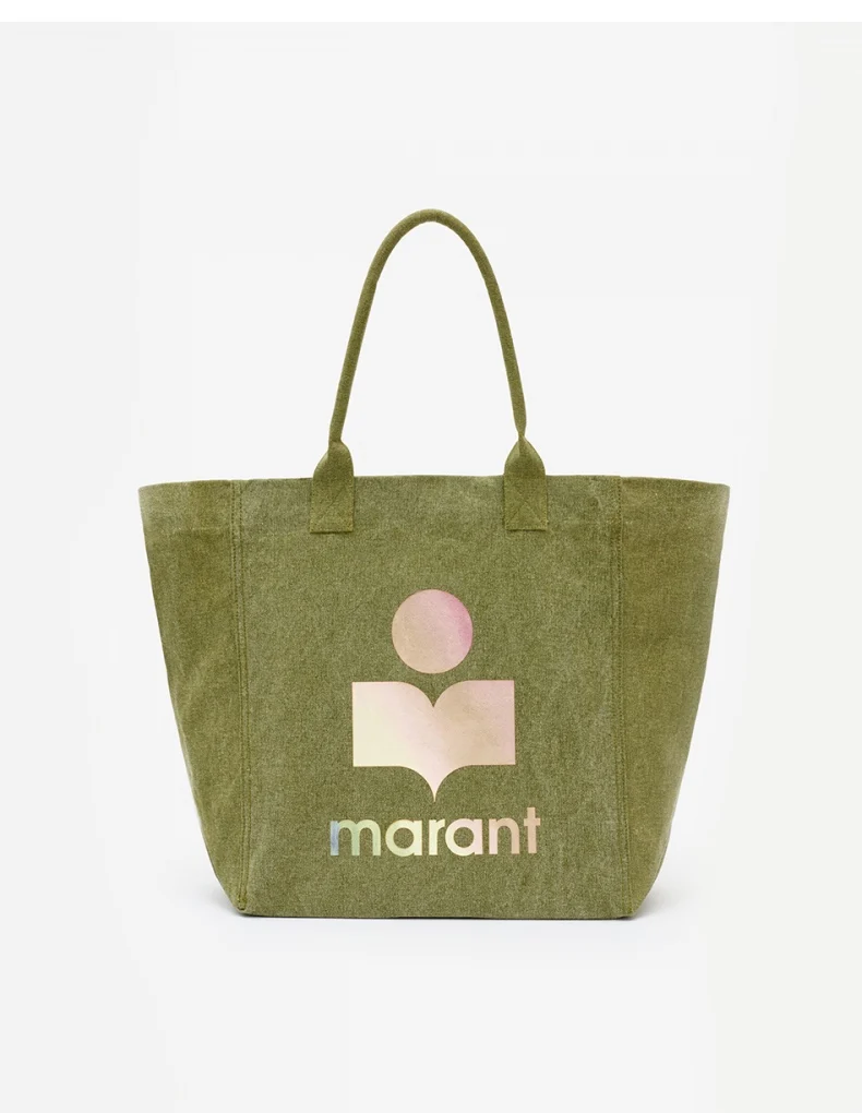 

Marant canvas bag casual shopping bag tote bag men's and women's tote bag