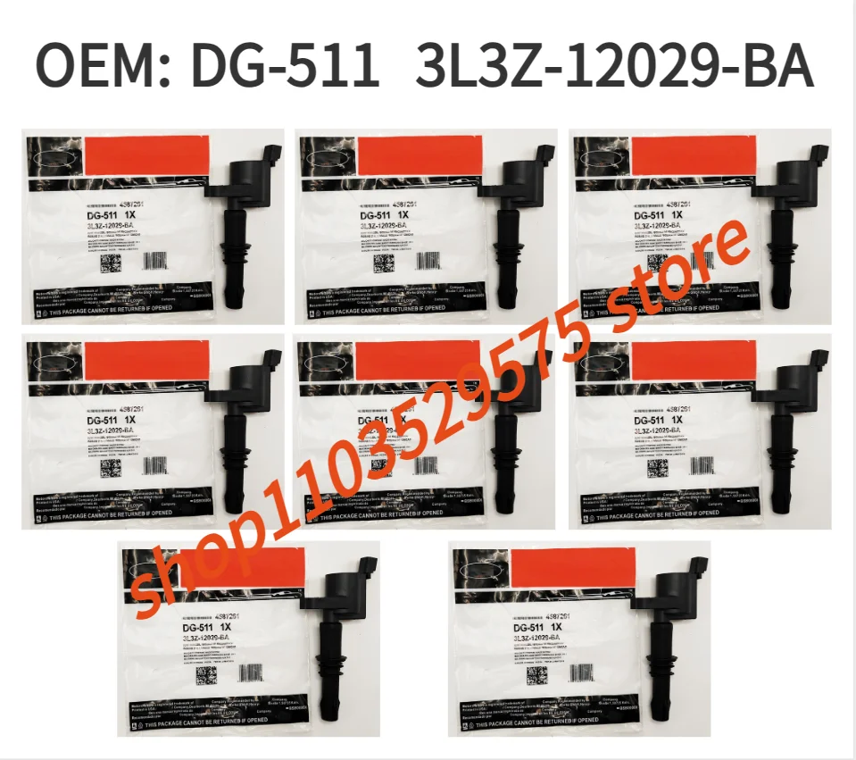 8PCS Brand new DG-511 Ignition Coil, For 04-08 F-Ford Lincoln Expedition Explorer F-150, 3L3Z-12029-BA