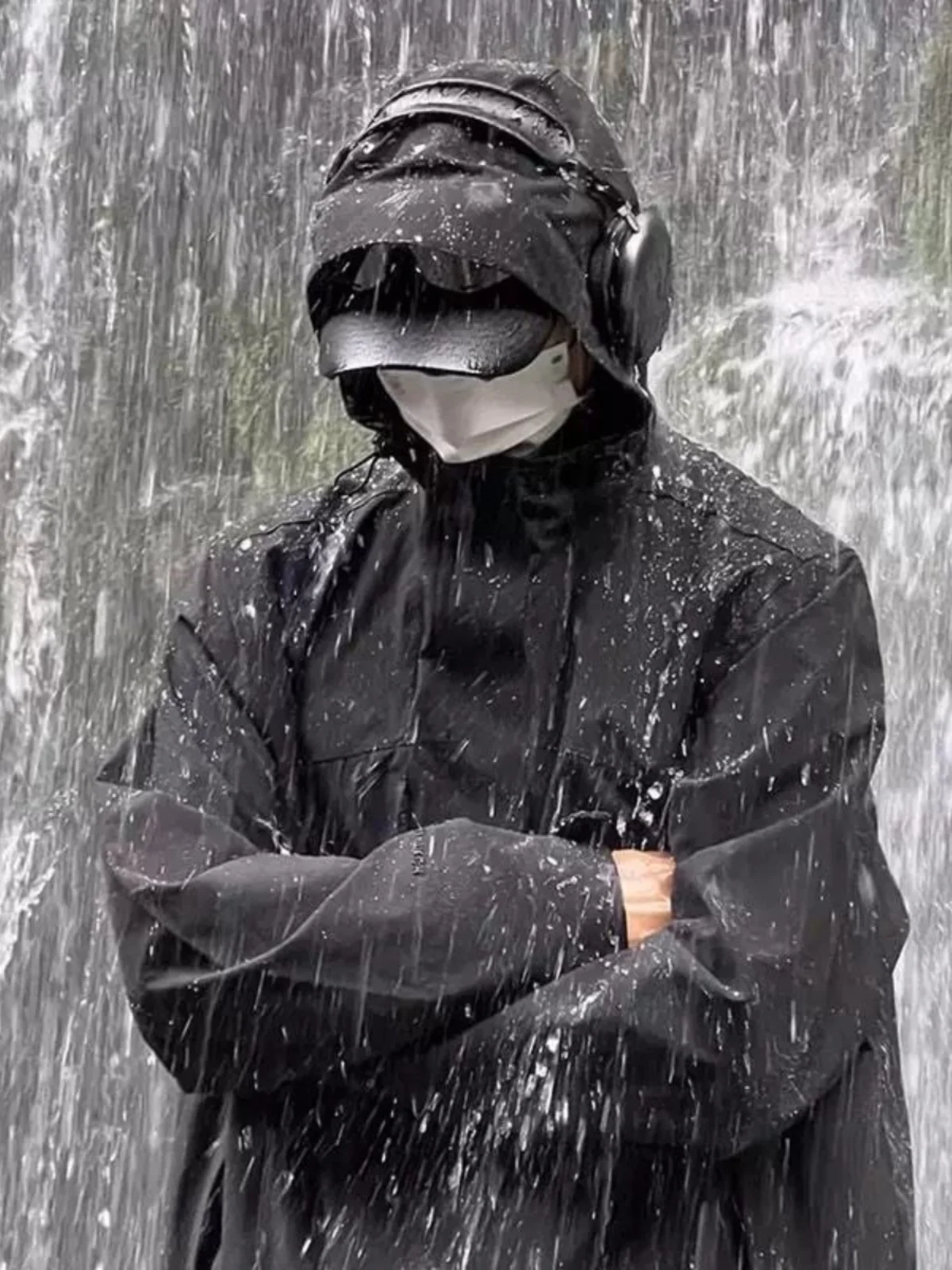 

Водонепроницаемая мужская куртка для активного отдыха, ветрозащитная, для альпинизма и походов, 3-в-1, свободного кроя, весна-осень, из полиэфирного волокна, утолщенная, длинная