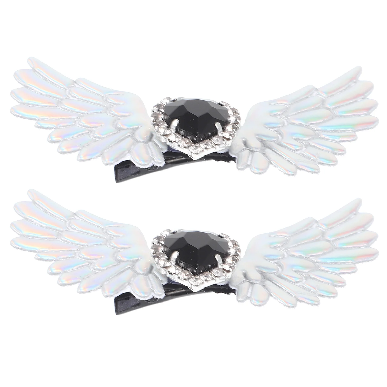 

1 Pair Rhinestone Gothic Angel Wing Shoe Clips Decorative Buckle For Heels Flats Pumps Bridal Wear Shoe Jewelry Accessories