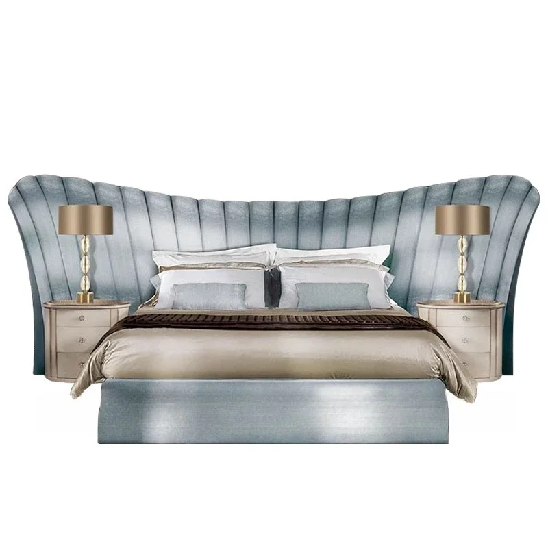 

French style, light luxury bed