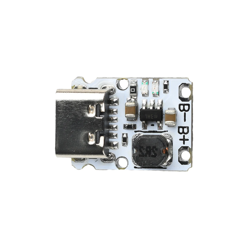 DC 5V Charge Discharge Module Mini Lithium Battery Charging Module Type-C Boost Power Board with Multiple Protection