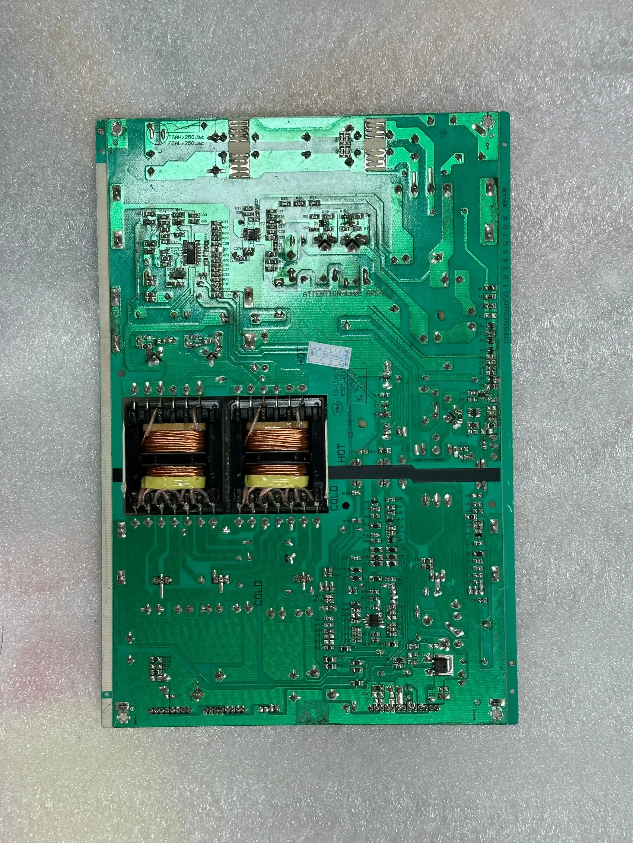 100% test working for 65PUF6059/T3 65PUF6051/T3 K-250N1 LYP02832A0 power board