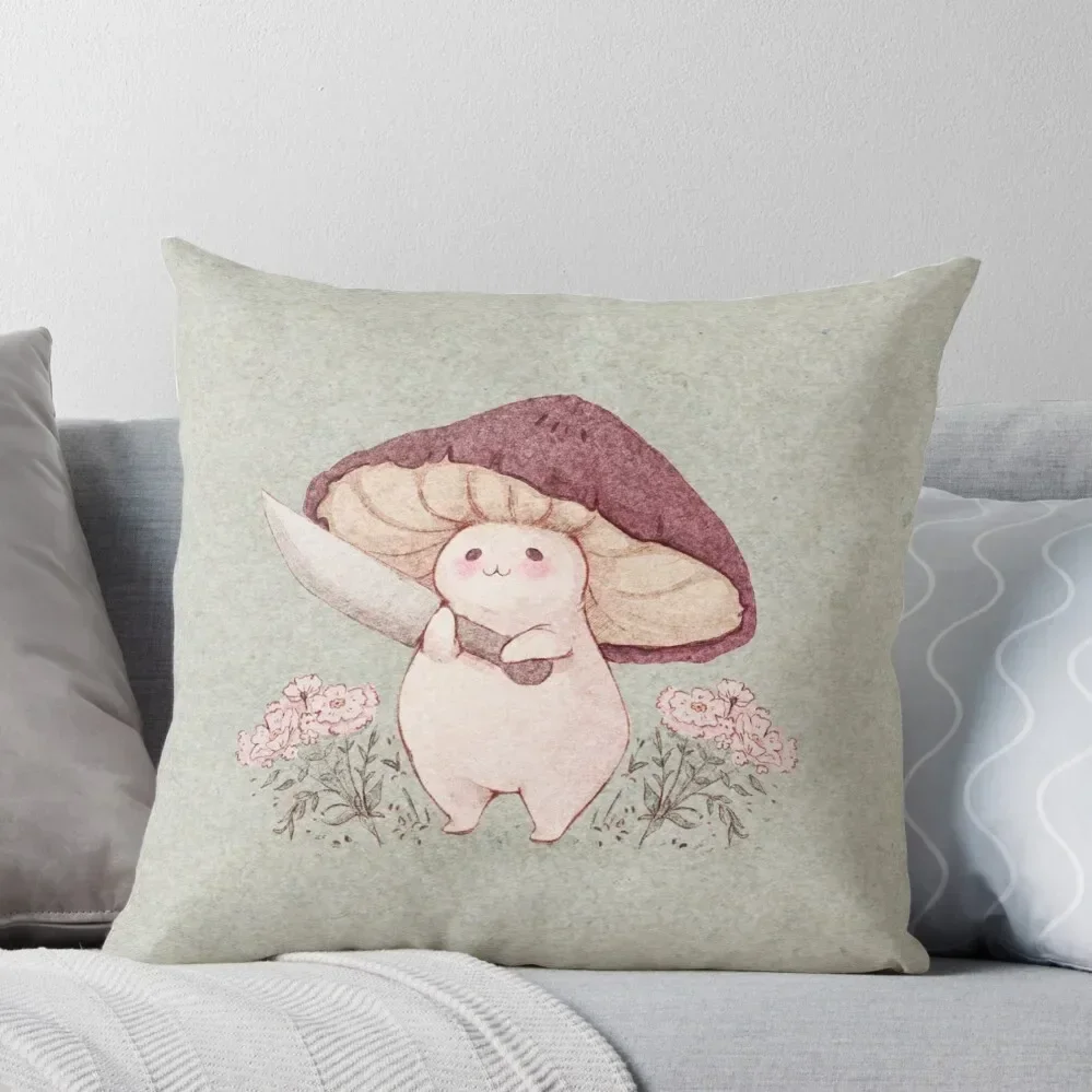 

Let me see what you have little Mushroom (no text) Throw Pillow Anime Cushion Cover Luxury christmas cushions covers pillow