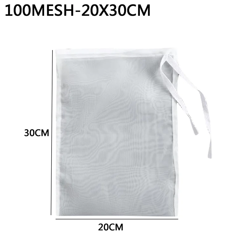 Nylon Filter Taschen Gemüse Milch Sieb Sieb Ablauf Tee Filter Net Tasche Küche Gadgets Für Home Lebensmittel Käse Tuch Honig Sieb