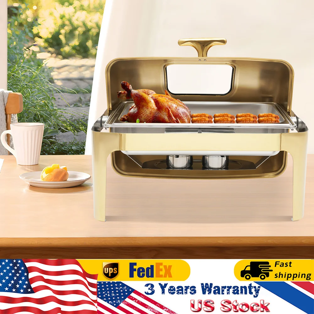 Roll Top Chafing Di…